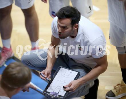 Basketball 2. Liga 2023/2024. Grunddurchgang 2. Runde.  KOS Celovec gegen Dornbirn Lions.  Dalibor Cevriz (KOS). Klagenfurt, am 14.10.2023.
Foto: Kuess
www.qspictures.net
---
pressefotos, pressefotografie, kuess, qs, qspictures, sport, bild, bilder, bilddatenbank