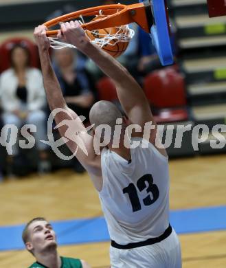 Basketball 2. Liga 2023/2024. Grunddurchgang 2. Runde.  KOS Celovec gegen Dornbirn Lions.  Anton Marusic (KOS), Klagenfurt, am 14.10.2023.
Foto: Kuess
www.qspictures.net
---
pressefotos, pressefotografie, kuess, qs, qspictures, sport, bild, bilder, bilddatenbank