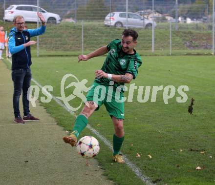 Fussball. Kaerntner Liga. Landskron gegen Koettmannsdorf.  Nemanja Lukic  (Landskron).,  Landskron, 21.10.2023.
Foto: Kuess
www.qspictures.net
---
pressefotos, pressefotografie, kuess, qs, qspictures, sport, bild, bilder, bilddatenbank