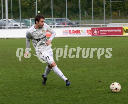 Fussball. Kaerntner Liga. Landskron gegen Koettmannsdorf.  Stephan Borovnik   (Koettmannsdorf).  Landskron, 21.10.2023.
Foto: Kuess
www.qspictures.net
---
pressefotos, pressefotografie, kuess, qs, qspictures, sport, bild, bilder, bilddatenbank