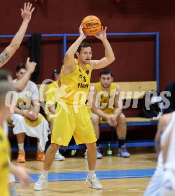 Basketball 2. Liga 2023/2024. Grunddurchgang 3. Runde.  Woerthersee Piraten gegen Kufstein Towers.  Jan-Arne Apschner (Piraten).. Klagenfurt, am 21.10.2023.
Foto: Kuess
www.qspictures.net
---
pressefotos, pressefotografie, kuess, qs, qspictures, sport, bild, bilder, bilddatenbank