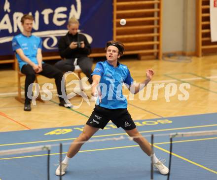 Badminton. ASKOE Kelag Kaernten.  Felix Steinwender. Klagenfurt, 15.10.2023
Foto: Kuess
www.qspictures.net
---
pressefotos, pressefotografie, kuess, qs, qspictures, sport, bild, bilder, bilddatenbank