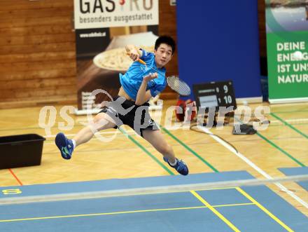 Badminton. ASKOE Kelag Kaernten.  Shangzu Zhan . Klagenfurt, 15.10.2023
Foto: Kuess
www.qspictures.net
---
pressefotos, pressefotografie, kuess, qs, qspictures, sport, bild, bilder, bilddatenbank