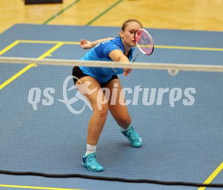 Badminton. ASKOE Kelag Kaernten.  Laura Hasenbichler  . Klagenfurt, 15.10.2023
Foto: Kuess
www.qspictures.net
---
pressefotos, pressefotografie, kuess, qs, qspictures, sport, bild, bilder, bilddatenbank