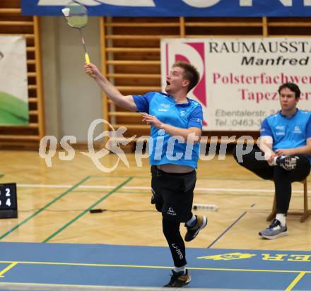 Badminton. ASKOE Kelag Kaernten.  Martin Cerkovnik . Klagenfurt, 15.10.2023
Foto: Kuess
www.qspictures.net
---
pressefotos, pressefotografie, kuess, qs, qspictures, sport, bild, bilder, bilddatenbank