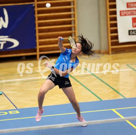 Badminton. ASKOE Kelag Kaernten. Miranda Zhang  . Klagenfurt, 15.10.2023
Foto: Kuess
www.qspictures.net
---
pressefotos, pressefotografie, kuess, qs, qspictures, sport, bild, bilder, bilddatenbank