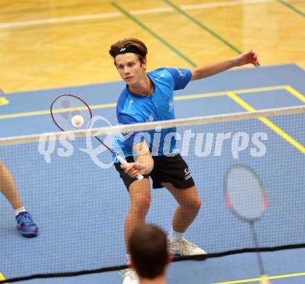 Badminton. ASKOE Kelag Kaernten.  Felix Steinwender . Klagenfurt, 15.10.2023
Foto: Kuess
www.qspictures.net
---
pressefotos, pressefotografie, kuess, qs, qspictures, sport, bild, bilder, bilddatenbank