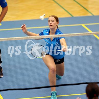 Badminton. ASKOE Kelag Kaernten.  Lea Kreulitsch . Klagenfurt, 15.10.2023
Foto: Kuess
www.qspictures.net
---
pressefotos, pressefotografie, kuess, qs, qspictures, sport, bild, bilder, bilddatenbank