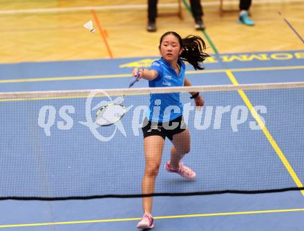 Badminton. ASKOE Kelag Kaernten.  Miranda Zhang. Klagenfurt, 15.10.2023
Foto: Kuess
www.qspictures.net
---
pressefotos, pressefotografie, kuess, qs, qspictures, sport, bild, bilder, bilddatenbank