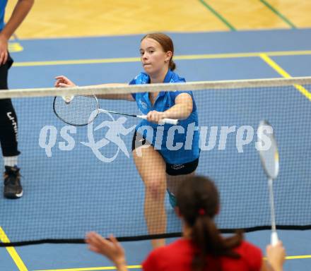 Badminton. ASKOE Kelag Kaernten.  Lea Kreulitsch . Klagenfurt, 15.10.2023
Foto: Kuess
www.qspictures.net
---
pressefotos, pressefotografie, kuess, qs, qspictures, sport, bild, bilder, bilddatenbank