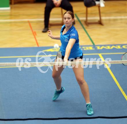 Badminton. ASKOE Kelag Kaernten.  Lea Kreulitsch . Klagenfurt, 15.10.2023
Foto: Kuess
www.qspictures.net
---
pressefotos, pressefotografie, kuess, qs, qspictures, sport, bild, bilder, bilddatenbank