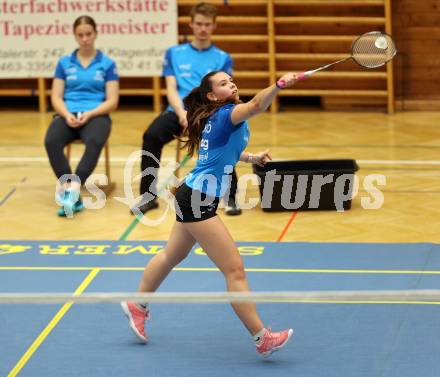 Badminton. ASKOE Kelag Kaernten. Denise Hofer  . Klagenfurt, 15.10.2023
Foto: Kuess
www.qspictures.net
---
pressefotos, pressefotografie, kuess, qs, qspictures, sport, bild, bilder, bilddatenbank