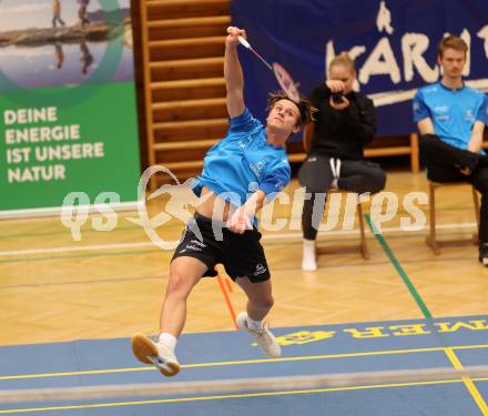 Badminton. ASKOE Kelag Kaernten.  Felix Steinwender  . Klagenfurt, 15.10.2023
Foto: Kuess
www.qspictures.net
---
pressefotos, pressefotografie, kuess, qs, qspictures, sport, bild, bilder, bilddatenbank