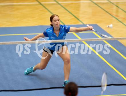 Badminton. ASKOE Kelag Kaernten.  Lea Kreulitsch . Klagenfurt, 15.10.2023
Foto: Kuess
www.qspictures.net
---
pressefotos, pressefotografie, kuess, qs, qspictures, sport, bild, bilder, bilddatenbank