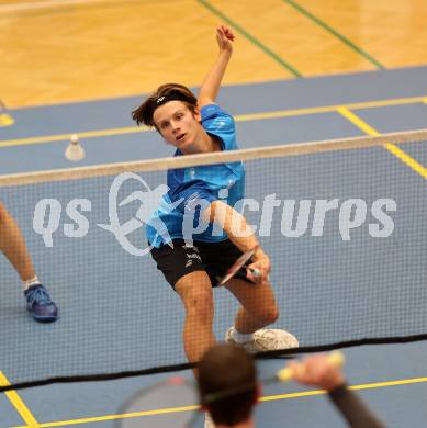 Badminton. ASKOE Kelag Kaernten.  Felix Steinwender . Klagenfurt, 15.10.2023
Foto: Kuess
www.qspictures.net
---
pressefotos, pressefotografie, kuess, qs, qspictures, sport, bild, bilder, bilddatenbank