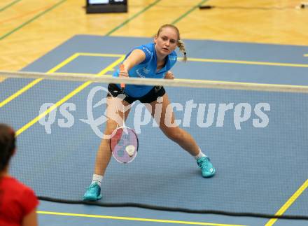 Badminton. ASKOE Kelag Kaernten. Laura Hasenbichler  . Klagenfurt, 15.10.2023
Foto: Kuess
www.qspictures.net
---
pressefotos, pressefotografie, kuess, qs, qspictures, sport, bild, bilder, bilddatenbank