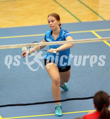 Badminton. ASKOE Kelag Kaernten.  Lea Kreulitsch . Klagenfurt, 15.10.2023
Foto: Kuess
www.qspictures.net
---
pressefotos, pressefotografie, kuess, qs, qspictures, sport, bild, bilder, bilddatenbank