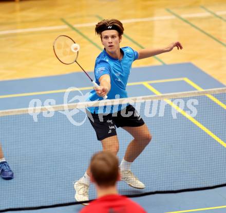 Badminton. ASKOE Kelag Kaernten.  Felix Steinwender . Klagenfurt, 15.10.2023
Foto: Kuess
www.qspictures.net
---
pressefotos, pressefotografie, kuess, qs, qspictures, sport, bild, bilder, bilddatenbank