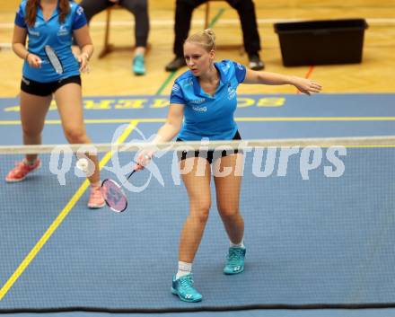 Badminton. ASKOE Kelag Kaernten.  Laura Hasenbichler  . Klagenfurt, 15.10.2023
Foto: Kuess
www.qspictures.net
---
pressefotos, pressefotografie, kuess, qs, qspictures, sport, bild, bilder, bilddatenbank