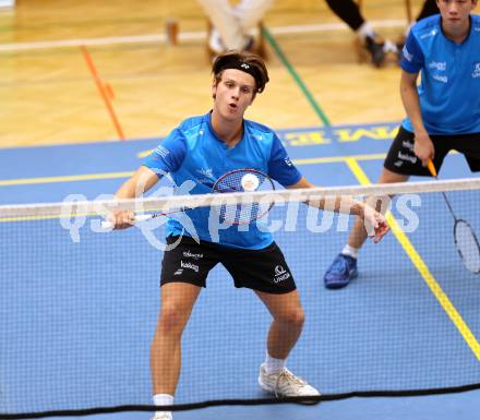 Badminton. ASKOE Kelag Kaernten. Felix Steinwender . Klagenfurt, 15.10.2023
Foto: Kuess
www.qspictures.net
---
pressefotos, pressefotografie, kuess, qs, qspictures, sport, bild, bilder, bilddatenbank