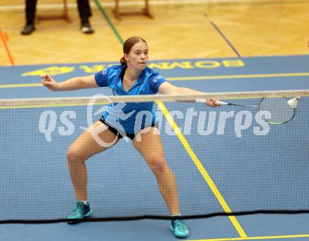 Badminton. ASKOE Kelag Kaernten. Lea Kreulitsch  . Klagenfurt, 15.10.2023
Foto: Kuess
www.qspictures.net
---
pressefotos, pressefotografie, kuess, qs, qspictures, sport, bild, bilder, bilddatenbank