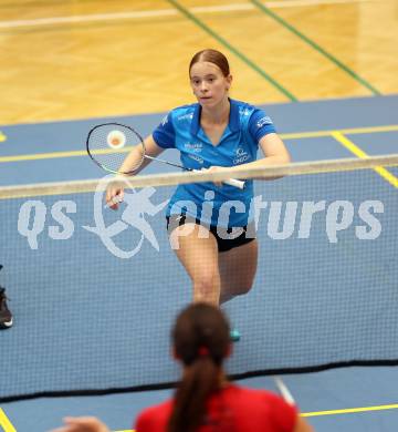 Badminton. ASKOE Kelag Kaernten. Lea Kreulitsch  . Klagenfurt, 15.10.2023
Foto: Kuess
www.qspictures.net
---
pressefotos, pressefotografie, kuess, qs, qspictures, sport, bild, bilder, bilddatenbank