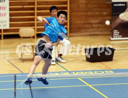 Badminton. ASKOE Kelag Kaernten.  Shangzu Zhan . Klagenfurt, 15.10.2023
Foto: Kuess
www.qspictures.net
---
pressefotos, pressefotografie, kuess, qs, qspictures, sport, bild, bilder, bilddatenbank