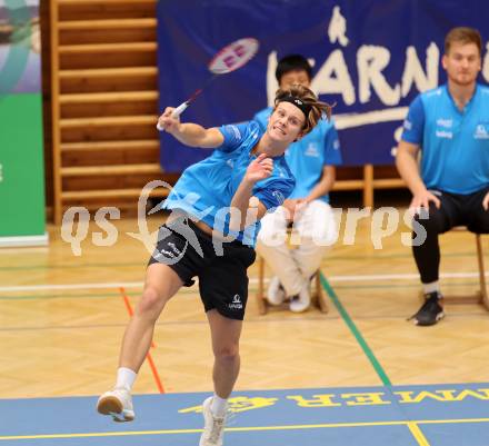 Badminton. ASKOE Kelag Kaernten. Felix Steinwender . Klagenfurt, 15.10.2023
Foto: Kuess
www.qspictures.net
---
pressefotos, pressefotografie, kuess, qs, qspictures, sport, bild, bilder, bilddatenbank