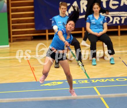 Badminton. ASKOE Kelag Kaernten.  Miranda Zhang . Klagenfurt, 15.10.2023
Foto: Kuess
www.qspictures.net
---
pressefotos, pressefotografie, kuess, qs, qspictures, sport, bild, bilder, bilddatenbank