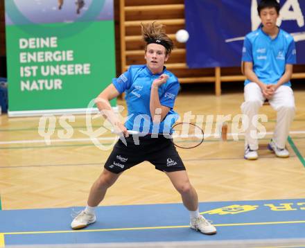 Badminton. ASKOE Kelag Kaernten.  Felix Steinwender . Klagenfurt, 15.10.2023
Foto: Kuess
www.qspictures.net
---
pressefotos, pressefotografie, kuess, qs, qspictures, sport, bild, bilder, bilddatenbank