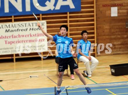 Badminton. ASKOE Kelag Kaernten. Shangzu Zhan  . Klagenfurt, 15.10.2023
Foto: Kuess
www.qspictures.net
---
pressefotos, pressefotografie, kuess, qs, qspictures, sport, bild, bilder, bilddatenbank