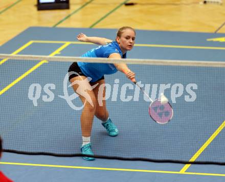 Badminton. ASKOE Kelag Kaernten. Laura Hasenbichler   . Klagenfurt, 15.10.2023
Foto: Kuess
www.qspictures.net
---
pressefotos, pressefotografie, kuess, qs, qspictures, sport, bild, bilder, bilddatenbank