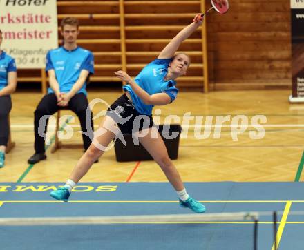 Badminton. ASKOE Kelag Kaernten.  Laura Hasenbichler  . Klagenfurt, 15.10.2023
Foto: Kuess
www.qspictures.net
---
pressefotos, pressefotografie, kuess, qs, qspictures, sport, bild, bilder, bilddatenbank