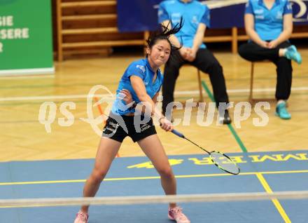 Badminton. ASKOE Kelag Kaernten.  Miranda Zhang. Klagenfurt, 15.10.2023
Foto: Kuess
www.qspictures.net
---
pressefotos, pressefotografie, kuess, qs, qspictures, sport, bild, bilder, bilddatenbank