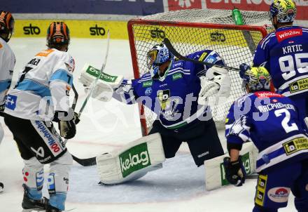 EBEL. Eishockey Bundesliga. EC VSV gegen Black Wings Linz.   Jean Philippe Lamoureux (VSV),  Villach, am 27.10.2023
Foto: Kuess
www.qspictures.net
---
pressefotos, pressefotografie, kuess, qs, qspictures, sport, bild, bilder, bilddatenbank