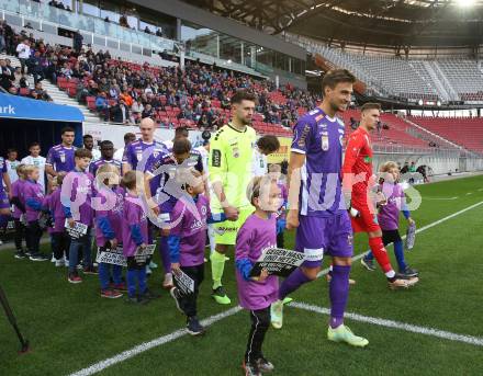 Fussball Bundesliga. SK Austria Klagenfurt gegen WSG Tirol.  Thorsten Mahrer, Phillip Menzel (Klagenfurt).  Klagenfurt, am 28.10.2023.
Foto: Kuess
www.qspictures.net
---
pressefotos, pressefotografie, kuess, qs, qspictures, sport, bild, bilder, bilddatenbank