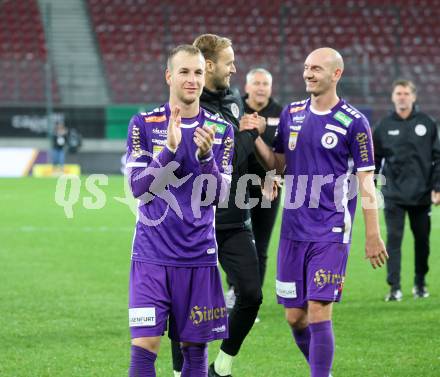 Fussball Bundesliga. SK Austria Klagenfurt gegen WSG Tirol.  Jubel Florian Jaritz,   (Klagenfurt).  Klagenfurt, am 28.10.2023.
Foto: Kuess
www.qspictures.net
---
pressefotos, pressefotografie, kuess, qs, qspictures, sport, bild, bilder, bilddatenbank