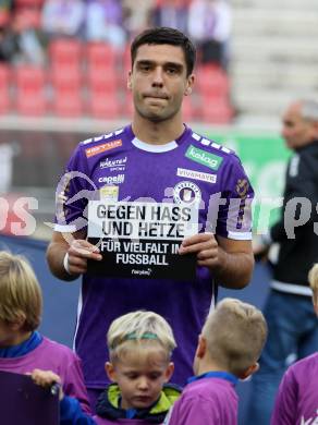 Fussball Bundesliga. SK Austria Klagenfurt gegen WSG Tirol.  Nikola Djoric (Klagenfurt).  Klagenfurt, am 28.10.2023.
Foto: Kuess
www.qspictures.net
---
pressefotos, pressefotografie, kuess, qs, qspictures, sport, bild, bilder, bilddatenbank