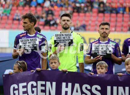 Fussball Bundesliga. SK Austria Klagenfurt gegen WSG Tirol.Thorsten Mahrer, Phillip Menzel, Christopher Wernitznig. Klagenfurt, am 28.10.2023.
Foto: Kuess
www.qspictures.net
---
pressefotos, pressefotografie, kuess, qs, qspictures, sport, bild, bilder, bilddatenbank