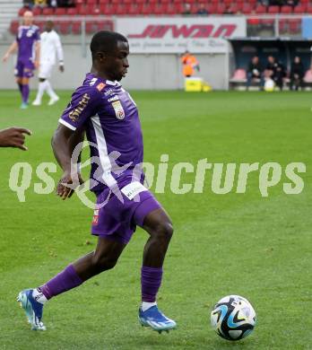 Fussball Bundesliga. SK Austria Klagenfurt gegen WSG Tirol.   Solomon Bonnah (Klagenfurt).  Klagenfurt, am 28.10.2023.
Foto: Kuess
www.qspictures.net
---
pressefotos, pressefotografie, kuess, qs, qspictures, sport, bild, bilder, bilddatenbank