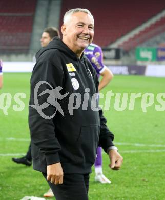 Fussball Bundesliga. SK Austria Klagenfurt gegen WSG Tirol.  Trainer Peter Pacult  (Klagenfurt).  Klagenfurt, am 28.10.2023.
Foto: Kuess
www.qspictures.net
---
pressefotos, pressefotografie, kuess, qs, qspictures, sport, bild, bilder, bilddatenbank