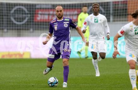 Fussball Bundesliga. SK Austria Klagenfurt gegen WSG Tirol.   Rico Benatelli (Klagenfurt).  Klagenfurt, am 28.10.2023.
Foto: Kuess
www.qspictures.net
---
pressefotos, pressefotografie, kuess, qs, qspictures, sport, bild, bilder, bilddatenbank