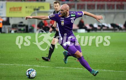 Fussball Bundesliga. SK Austria Klagenfurt gegen WSG Tirol.  Nicolas Wimmer  (Klagenfurt).  Klagenfurt, am 28.10.2023.
Foto: Kuess
www.qspictures.net
---
pressefotos, pressefotografie, kuess, qs, qspictures, sport, bild, bilder, bilddatenbank