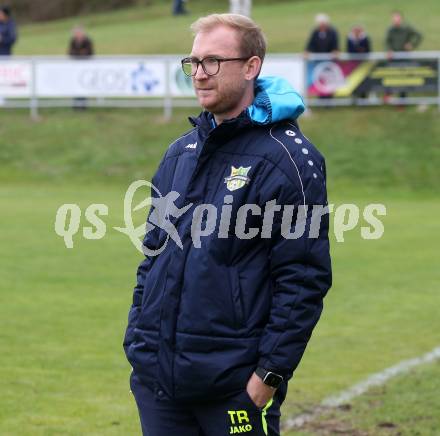 Fussball. Kaerntner Liga. Koettmannsdorf gegen Donau.  Trainer Markus Uran  (Koettmanndorf). Koettmannsdorf, 29.10.2023.
Foto: Kuess
www.qspictures.net
---
pressefotos, pressefotografie, kuess, qs, qspictures, sport, bild, bilder, bilddatenbank