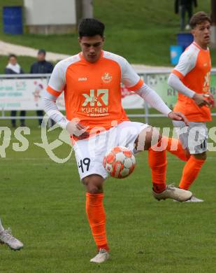 Fussball. Kaerntner Liga. Koettmannsdorf gegen Donau.   Damjan Jovanovic (Donau). Koettmannsdorf, 29.10.2023.
Foto: Kuess
www.qspictures.net
---
pressefotos, pressefotografie, kuess, qs, qspictures, sport, bild, bilder, bilddatenbank