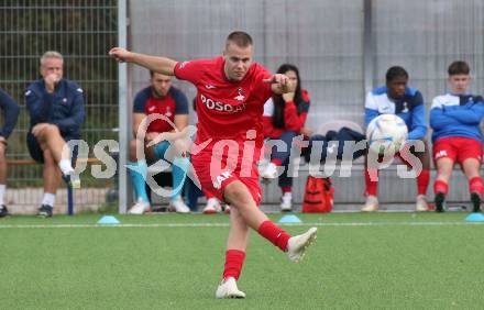 Fussball Kaerntner Liga. SK Austria Klagenfurt gegen SAK. Fabian Griesebner  (SAK). Klagenfurt, am 28.10.2023.
Foto: Kuess
---
pressefotos, pressefotografie, kuess, qs, qspictures, sport, bild, bilder, bilddatenbank