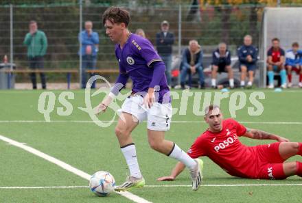 Fussball Kaerntner Liga. SK Austria Klagenfurt gegen SAK. Matthias Dollinger  (Austria Klagenfurt), Klagenfurt, am 28.10.2023.
Foto: Kuess
---
pressefotos, pressefotografie, kuess, qs, qspictures, sport, bild, bilder, bilddatenbank