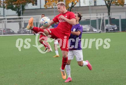 Fussball Kaerntner Liga. SK Austria Klagenfurt gegen SAK.   Toni Dullnig (SAK). Klagenfurt, am 28.10.2023.
Foto: Kuess
---
pressefotos, pressefotografie, kuess, qs, qspictures, sport, bild, bilder, bilddatenbank