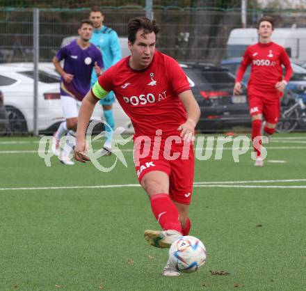 Fussball Kaerntner Liga. SK Austria Klagenfurt gegen SAK.  Roman Sadnek  (SAK). Klagenfurt, am 28.10.2023.
Foto: Kuess
---
pressefotos, pressefotografie, kuess, qs, qspictures, sport, bild, bilder, bilddatenbank