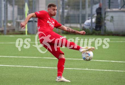 Fussball Kaerntner Liga. SK Austria Klagenfurt gegen SAK.  Marko Gajic (SAK). Klagenfurt, am 28.10.2023.
Foto: Kuess
---
pressefotos, pressefotografie, kuess, qs, qspictures, sport, bild, bilder, bilddatenbank